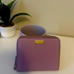 Lilac Kate Spade Compact Wallet